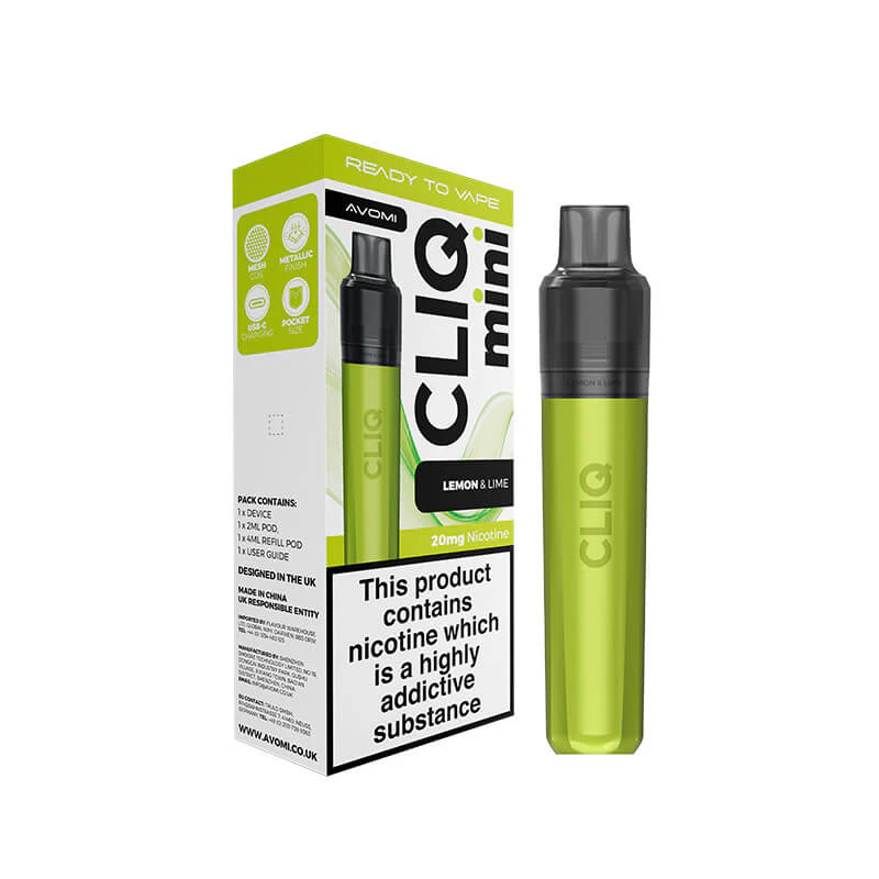 Avomi CLIQ Mini Prefilled Pod Vape Kit - Image 10