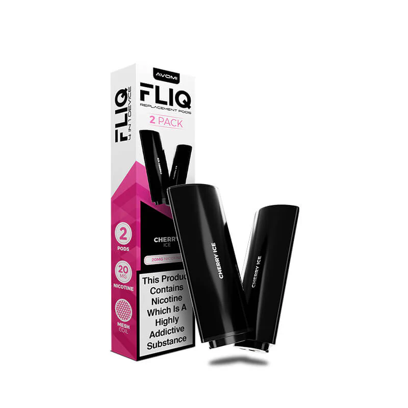 Avomi FLIQ Prefilled Vape Pods - Cherry Ice