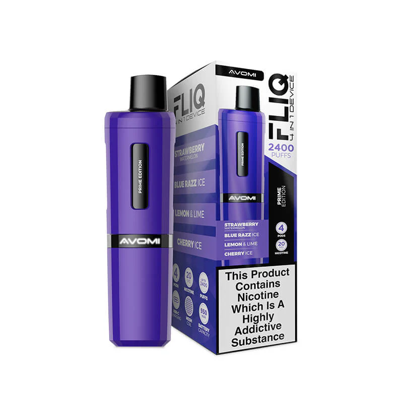 Avomi FLIQ 4in1 Prefilled Pod Vape Kit - Image 12