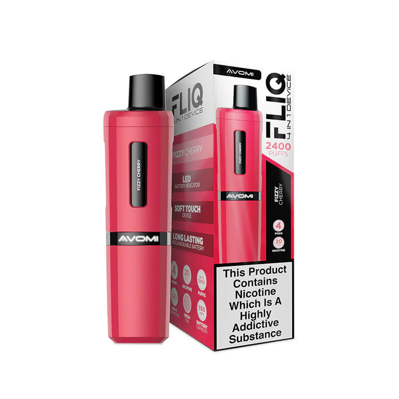 Avomi FLIQ 4in1 Prefilled Pod Vape Kit - Image 13