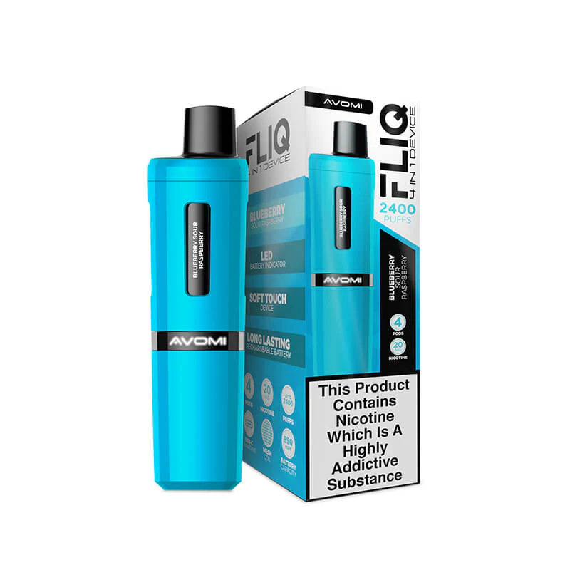 Avomi FLIQ 4in1 Prefilled Pod Vape Kit - Image 14