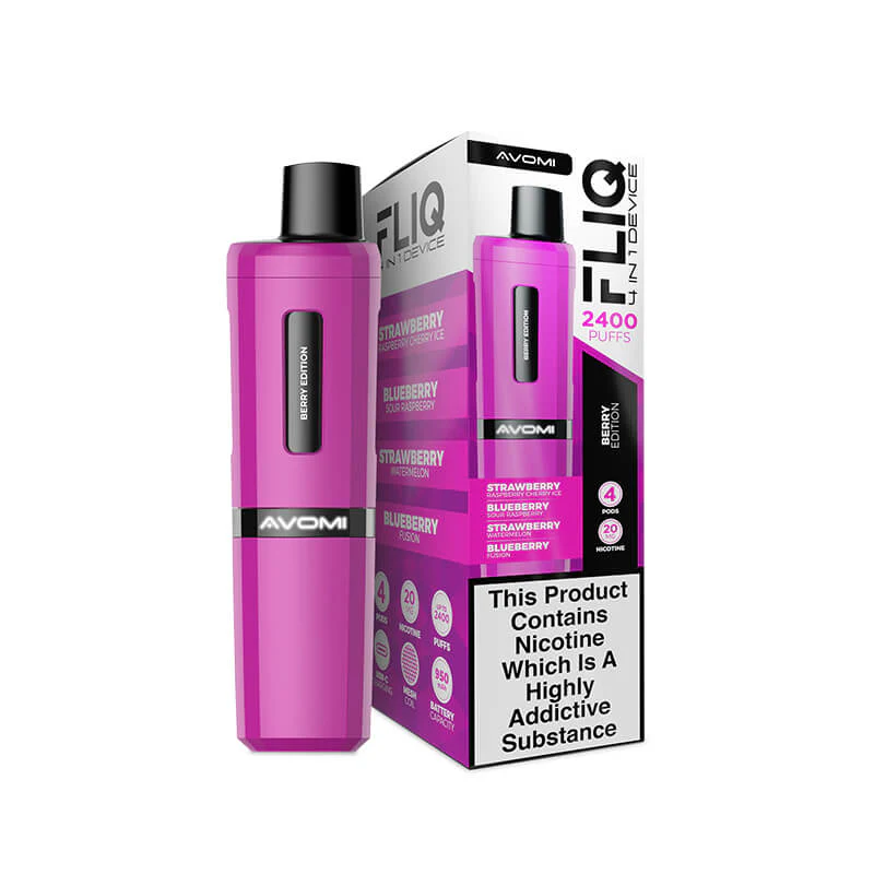 Avomi FLIQ 4in1 Prefilled Pod Vape Kit - Image 3