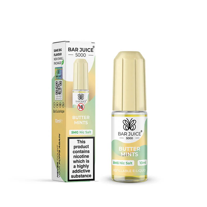 Bar Juice 5000 Butter Mints 10ml Nic Salt E-Liquid - Image 5
