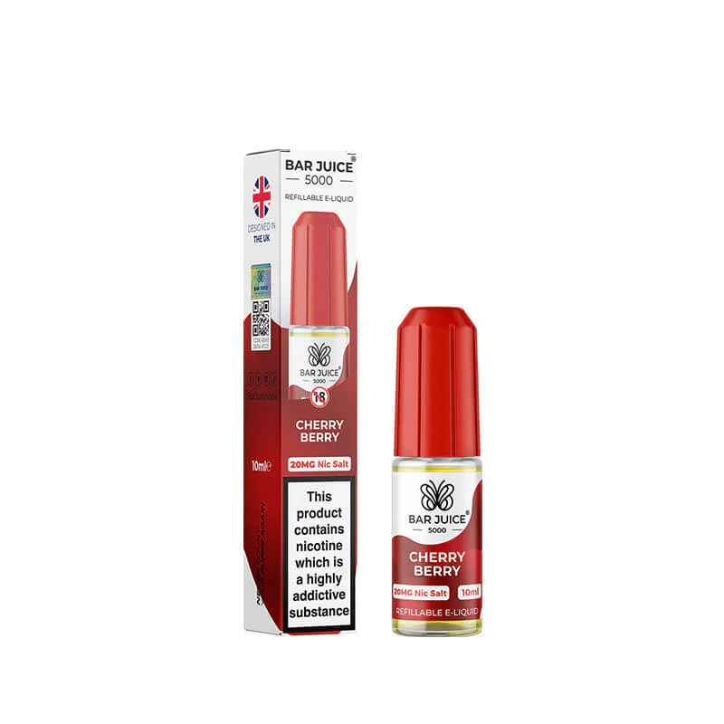 Bar Juice 5000 Cherry Berry 10ml Nic Salt E-Liquid - Image 3