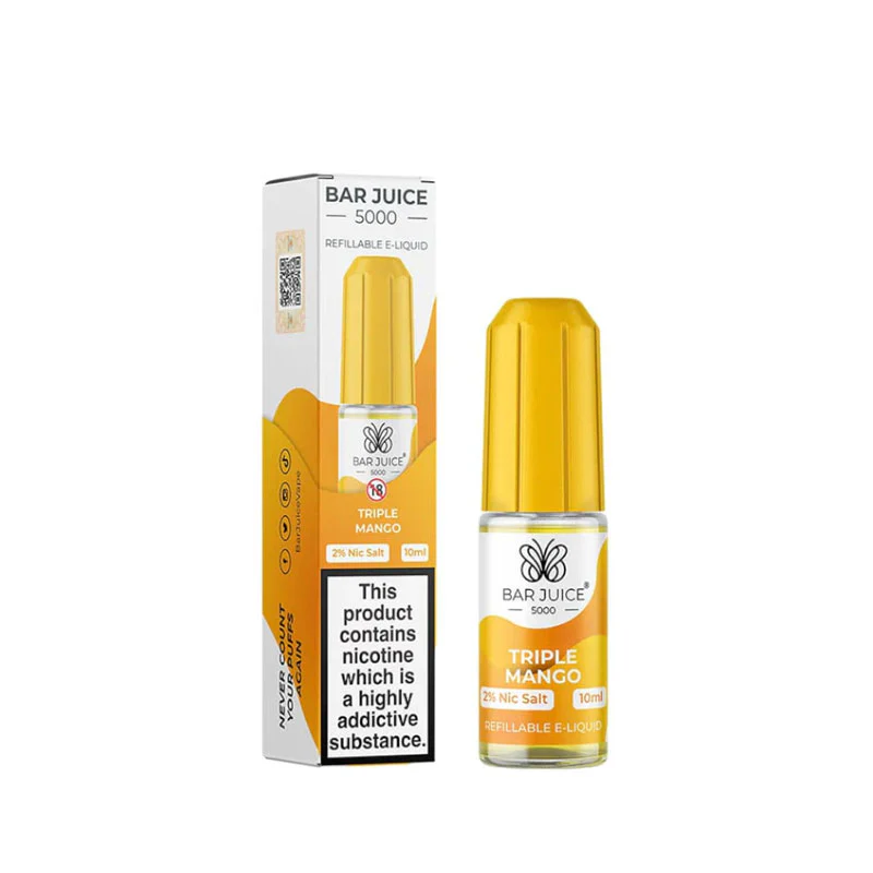 Bar Juice 5000 Triple Mango 10ml Nic Salt E-Liquid - Image 2