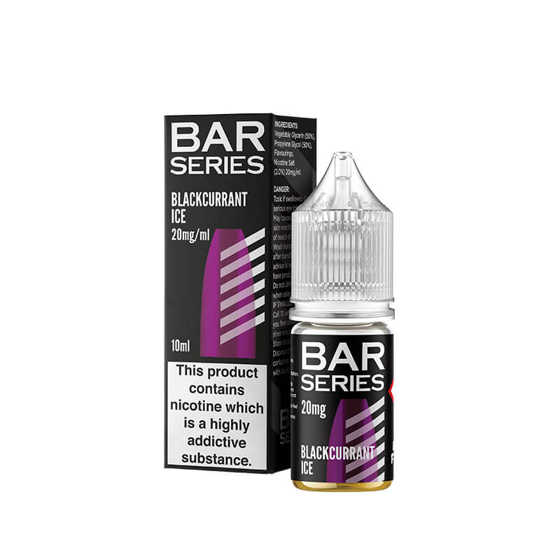Bar Series Blackcurrant Ice 10ml Nic Salt E-Liquid - Image 4