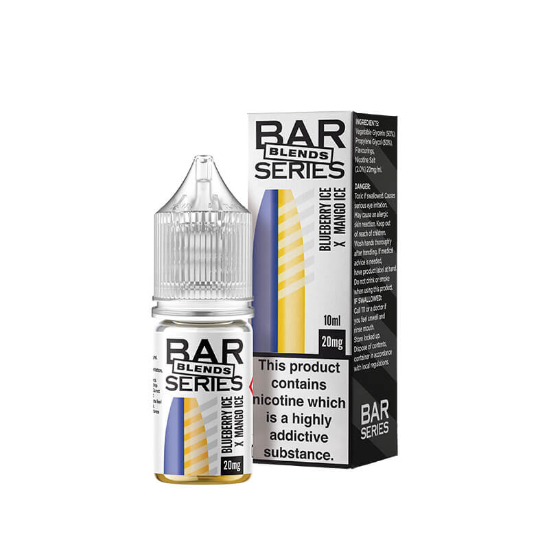 Bar Series Blends Blueberry Ice x Mango Ice 10ml Nic Salt E-Liquid - Image 4