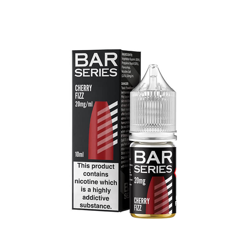 Bar Series Cherry Fizz 10ml Nic Salt E-Liquid - Image 4