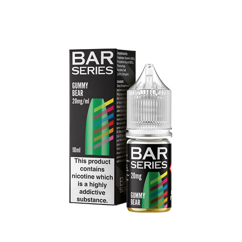 Bar Series Gummy Bear 10ml Nic Salt E-Liquid - Image 3