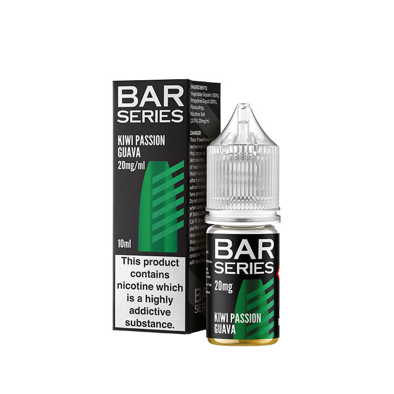 Bar Series Kiwi Passion Guava 10ml Nic Salt E-Liquid - Image 4