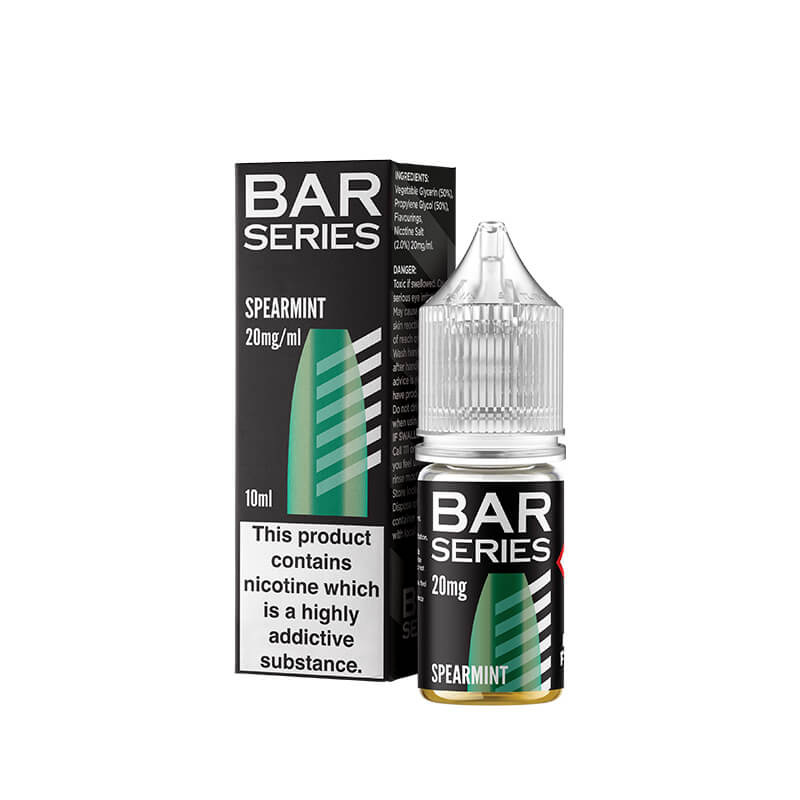 Bar Series Spearmint 10ml Nic Salt E-Liquid - Image 3