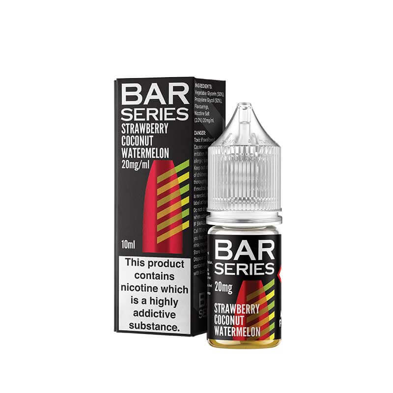 Bar Series Strawberry Coconut Watermelon 10ml Nic Salt E-Liquid - Image 3
