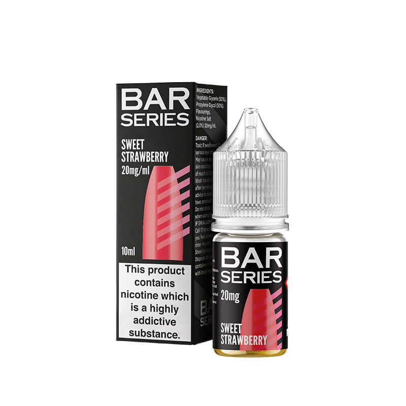 Bar Series Sweet Strawberry 10ml Nic Salt E-Liquid - Image 4
