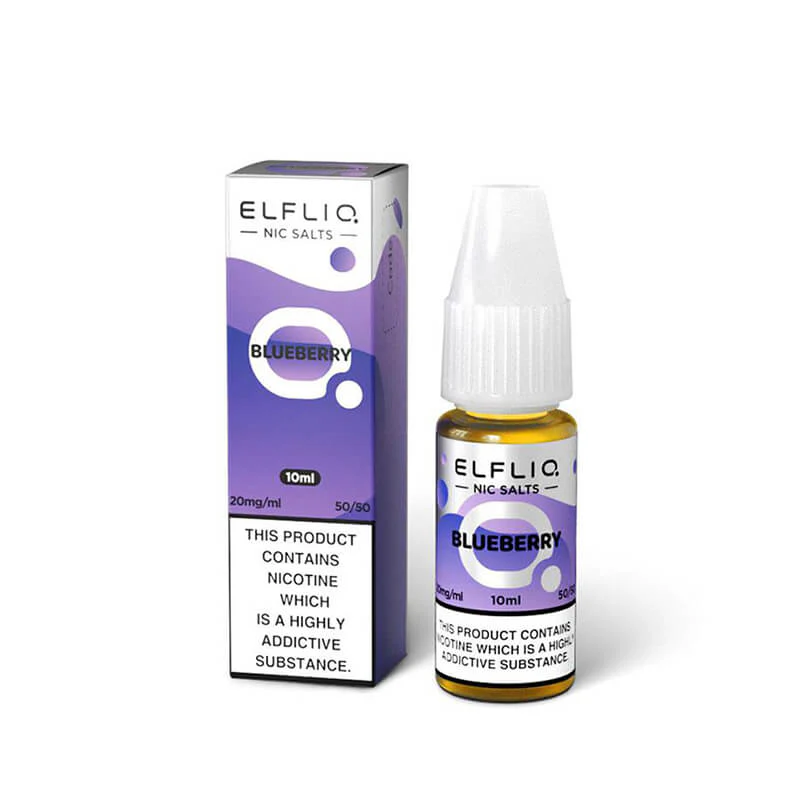 Elf Bar ElfLiq Blueberry Nic Salt E-Liquid - Image 3