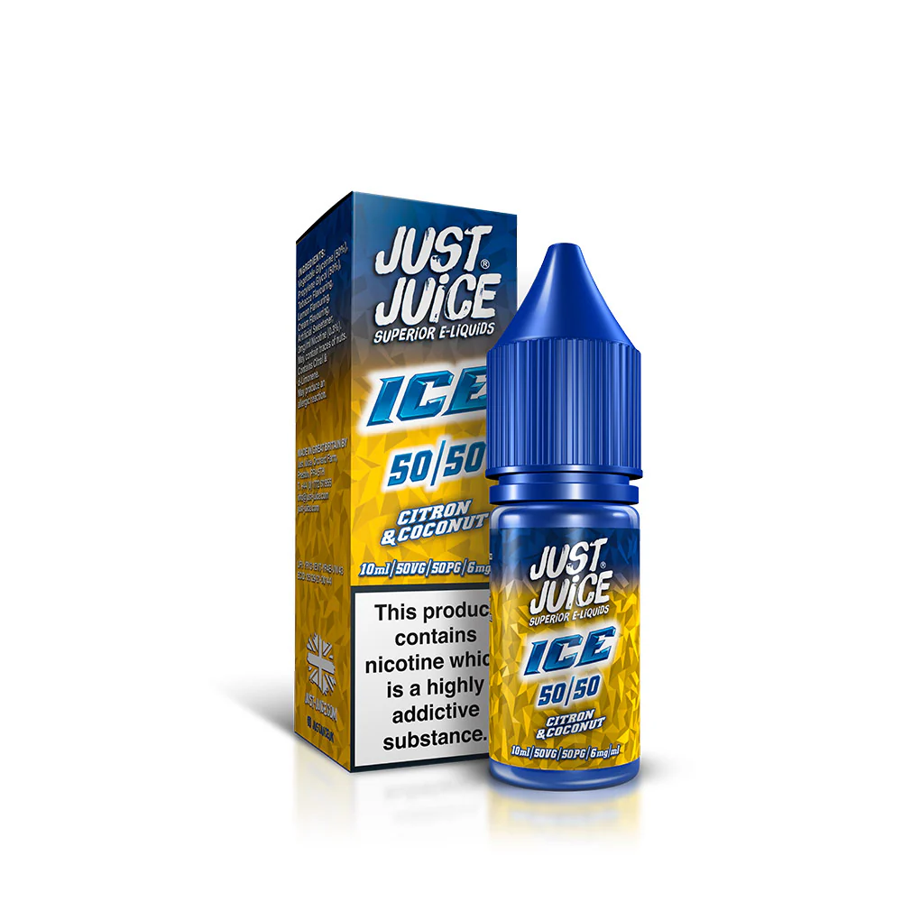 Just Juice Citron & Coconut Ice 10ml 50/50 E-Liquid - Image 4