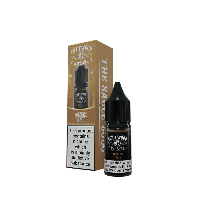 Cuttwood Bar Salts Tobacco Train 10ml Nic Salt E-Liquid - Image 3