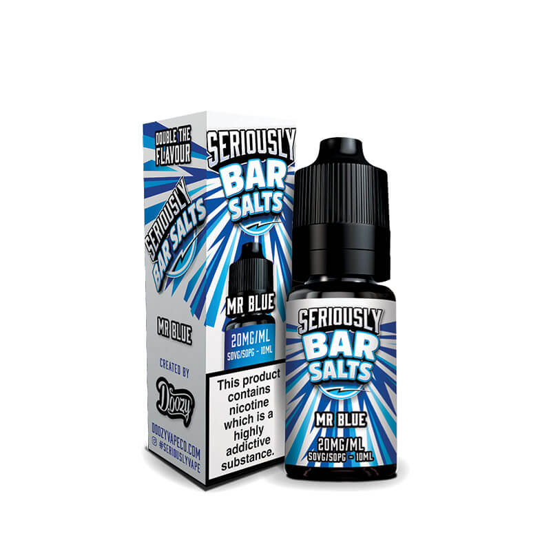 Doozy Vape Co Seriously Bar Salts Mr Blue 10ml - Image 2
