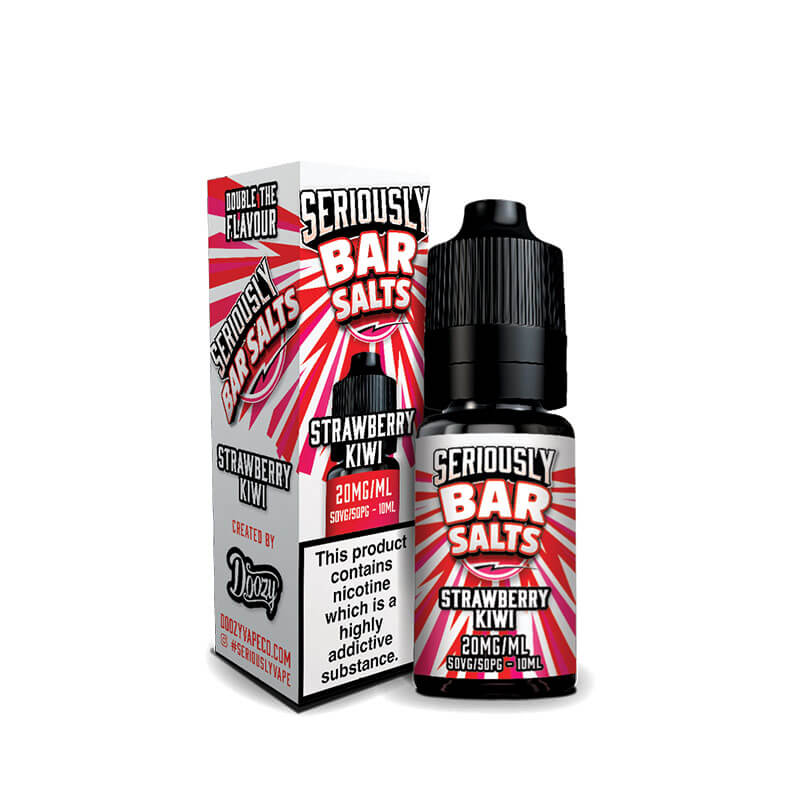 Doozy Vape Co Seriously Bar Salts Strawberry Kiwi 10ml - Image 4