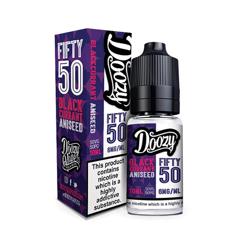 Doozy Vape Co Blackcurrant Aniseed 50/50 E-Liquid - Image 3