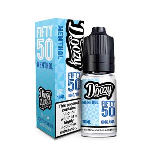 Doozy Vape Co Menthol 50/50 E-Liquid - Image 4