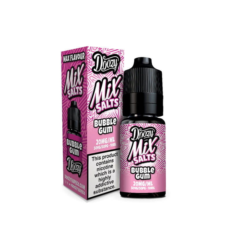 Doozy Vape Co Mix Salts Bubblegum 10ml Nic Salt E-Liquid - Image 3