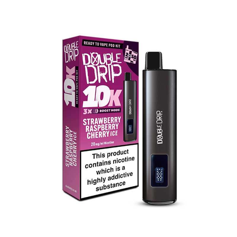 Double Drip 10k Prefilled Pod Vape Kit - Image 10