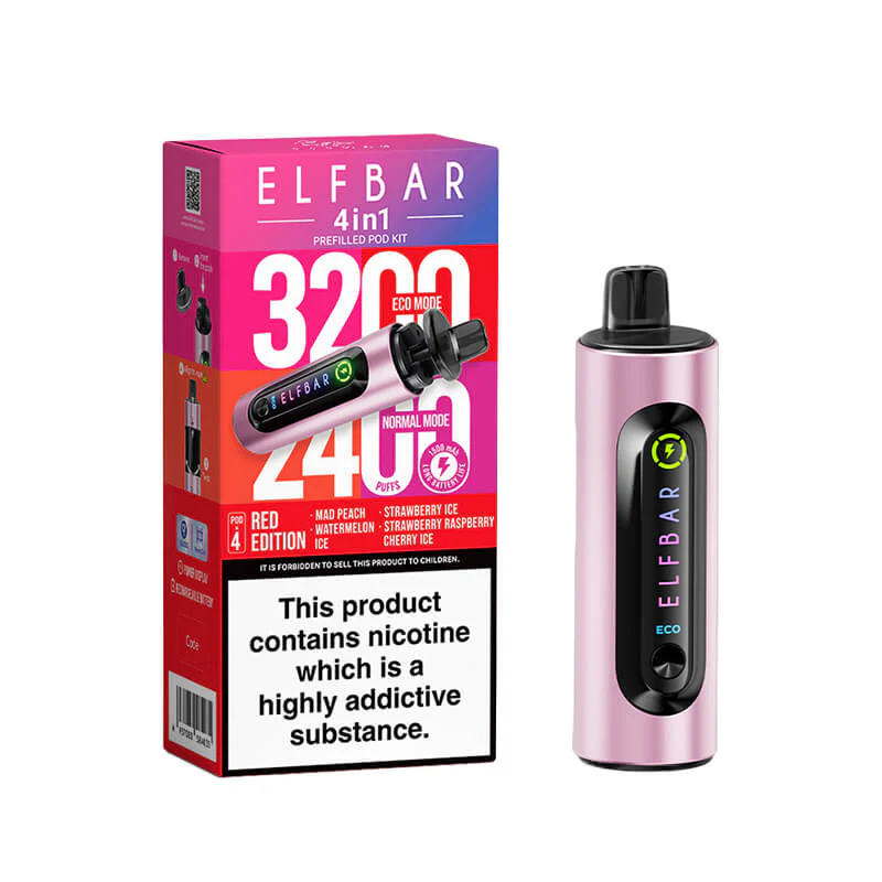 Elf Bar 4-in-1 Prefilled Pod Vape Kits - Image 15