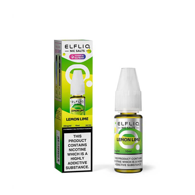 Elf Bar ElfLiq Lemon Lime Nic Salt E-Liquid - Image 3
