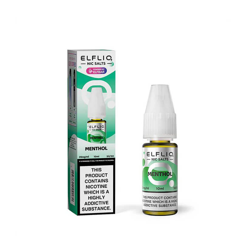 Elf Bar ElfLiq Menthol Nic Salt E-Liquid - Image 4