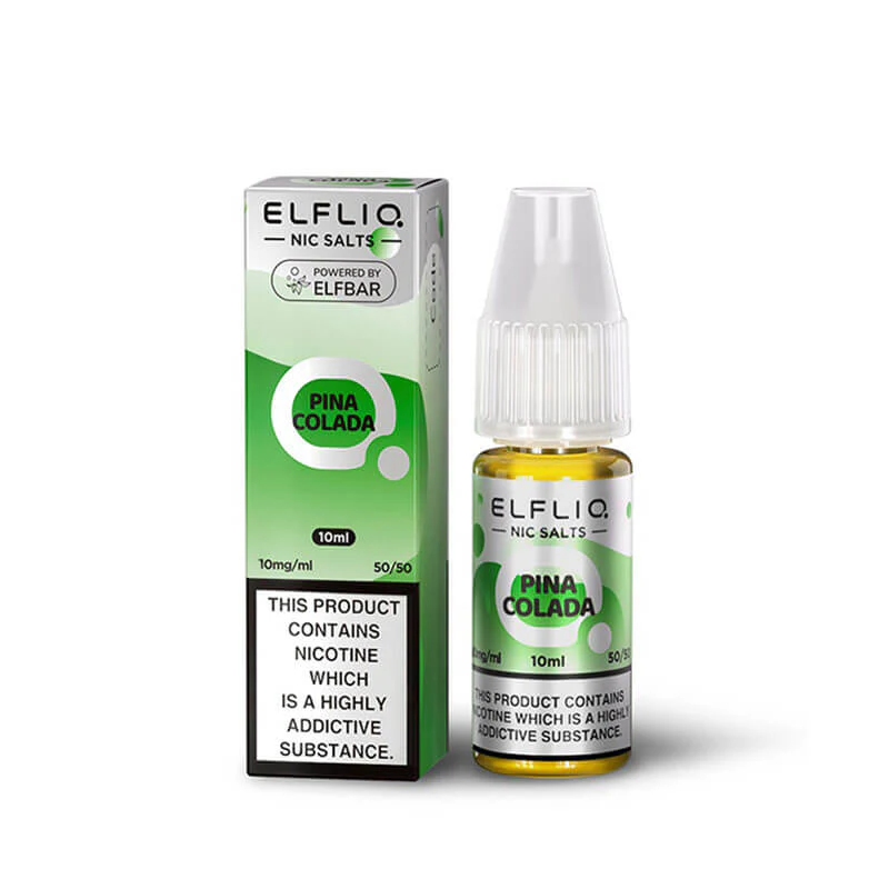 Elf Bar ElfLiq Pina Colada 10ml Nic Salt E-Liquid - Image 3