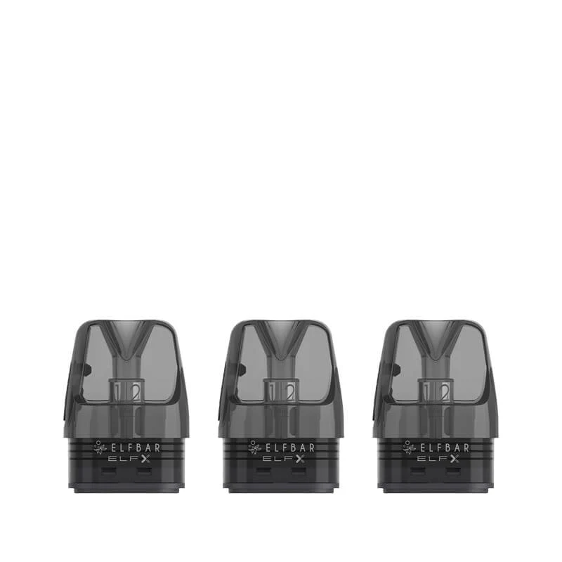Elf Bar ElfX Replacement Pods 2ml - 3 Pods - Image 3