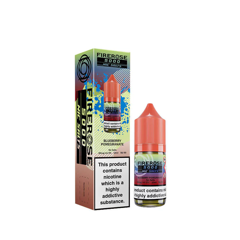 Elux Firerose 5000 Blueberry Pomegranate 10ml Nic Salt E-Liquid - Image 3