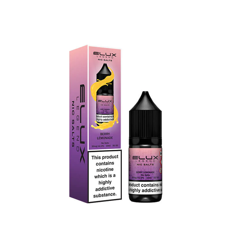 Elux Legend Berry Lemonade Nic Salt E-Liquid 10ml - Image 3