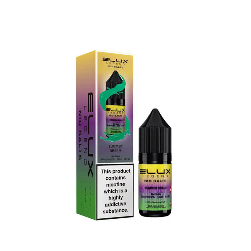 Elux Legend Summer Dream Nic Salt E-Liquid 10ml - Image 2