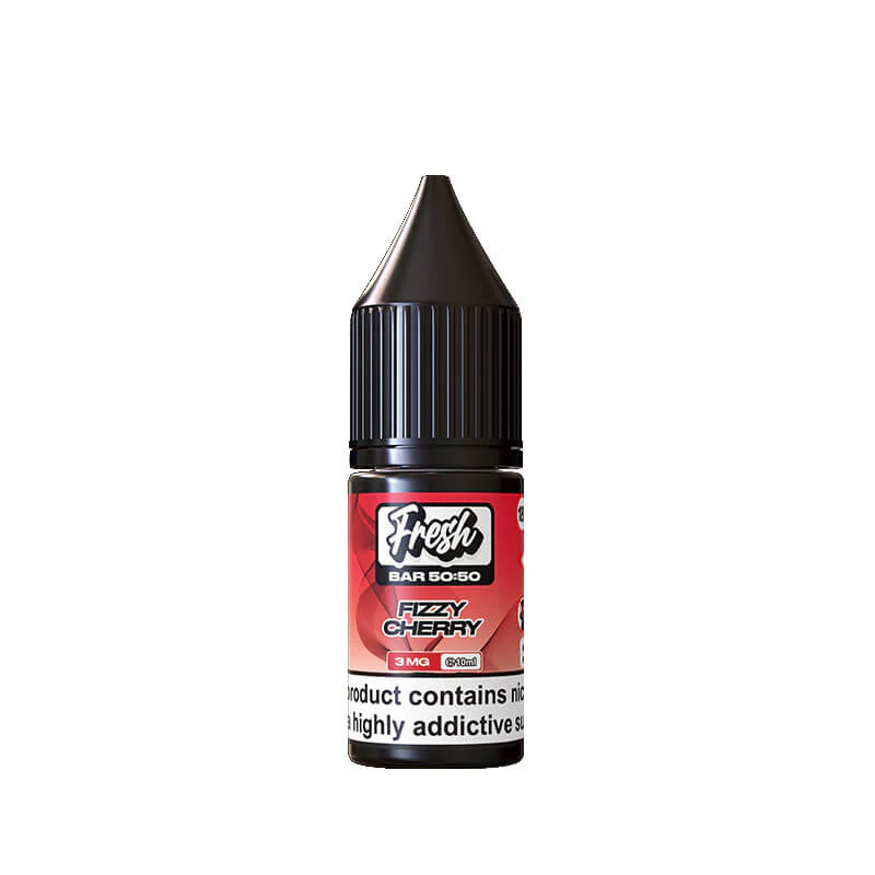 Fresh Bar 50/50 Fizzy Cherry 10ml E-Liquid By Pukka Juice - Image 4