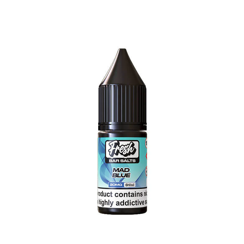 Fresh Bar Salts Mad Blue 10ml Nic Salt E-Liquid By Pukka Juice - Image 2