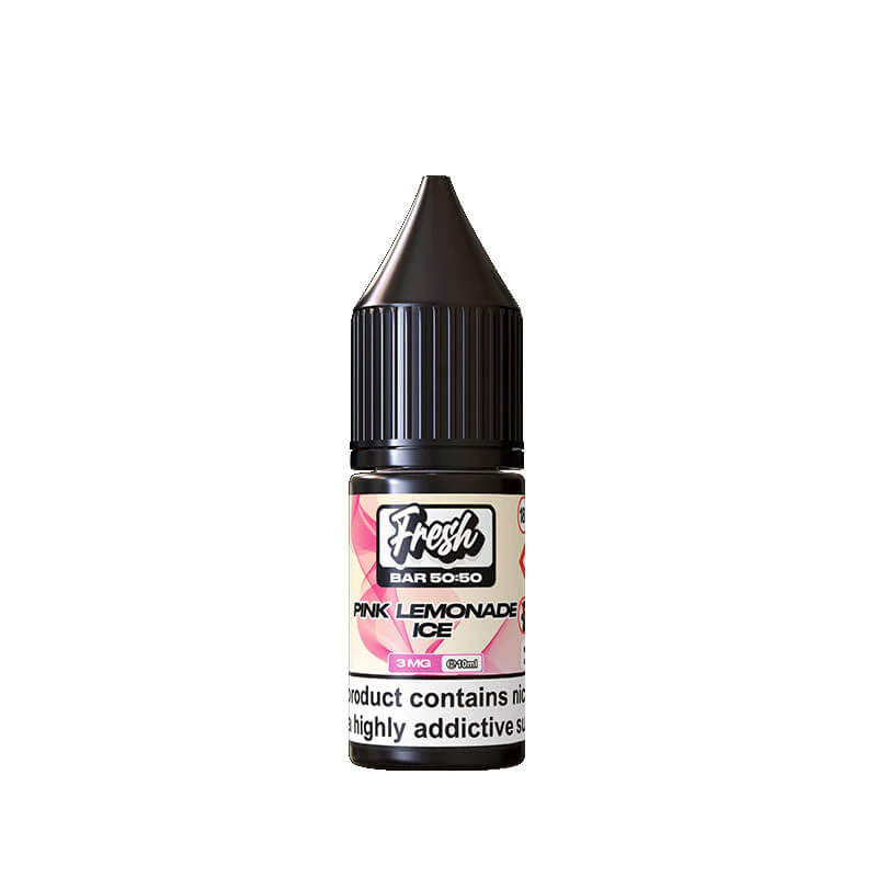 Fresh Bar 50/50 Pink Lemonade Ice 10ml E-Liquid By Pukka Juice - Image 2