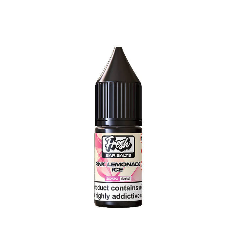 Fresh Bar Salts Pink Lemonade Ice 10ml Nic Salt E-Liquid By Pukka Juice - Image 3
