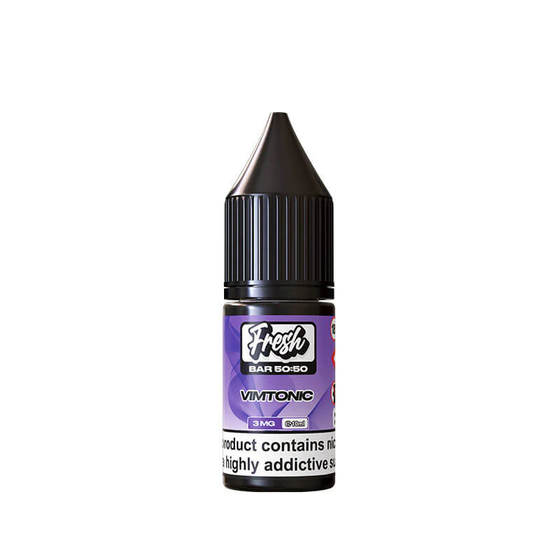 Fresh Bar 50/50 Vimtonic 10ml E-Liquid By Pukka Juice - Image 4