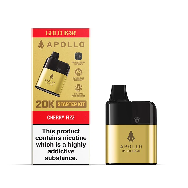 Gold Bar Apollo Prefilled Pod Vape Kit - Image 12