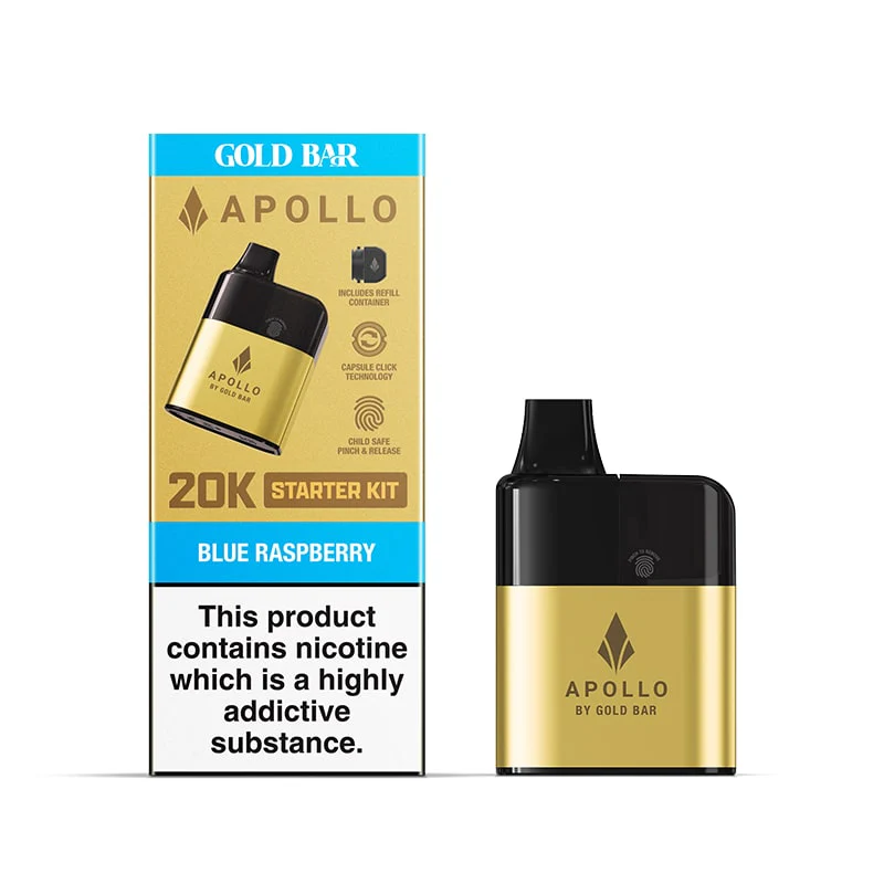 Gold Bar Apollo Prefilled Pod Vape Kit - Image 13