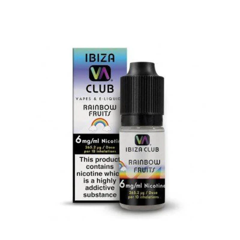 Ibiza Club Rainbow Fruits 50/50  E-Liquid - Image 3