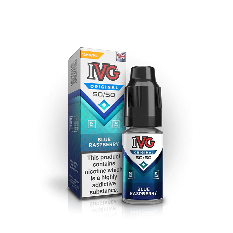 IVG Blue Raspberry E-Liquid 50/50 - Image 3
