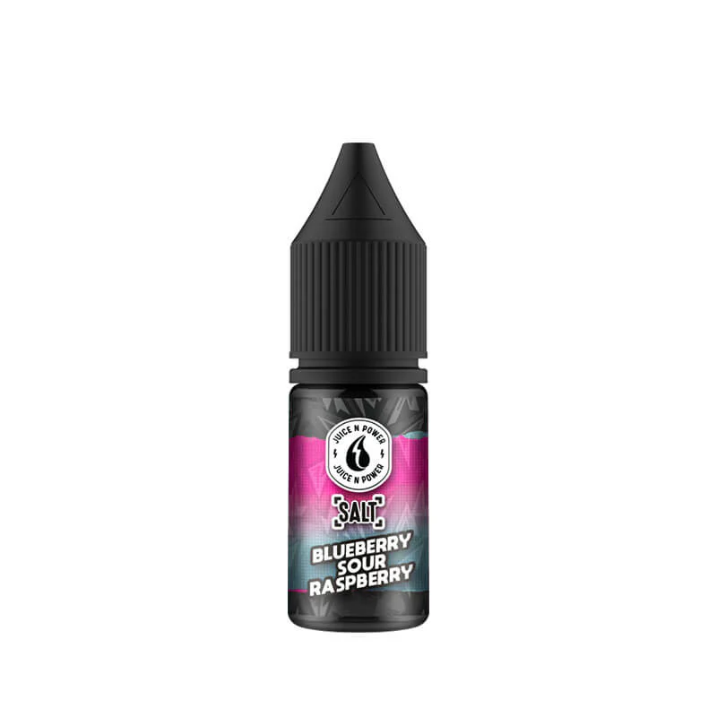 Juice N Power Blueberry Sour Raspberry 10ml Nic Salt E-Liquid - Image 3