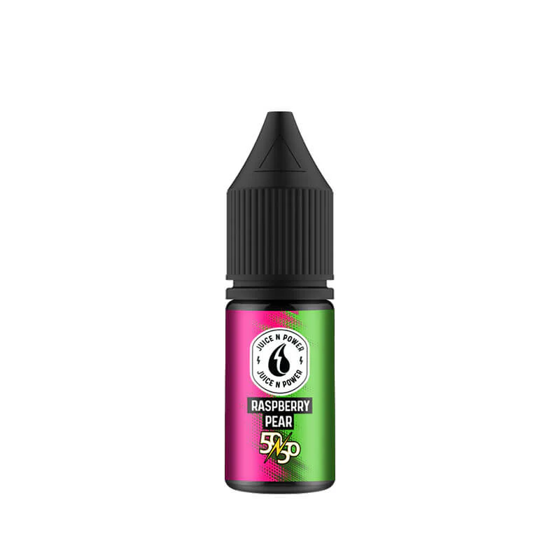 Juice N Power Raspberry Pear 10ml 50/50 E-Liquid - Image 4