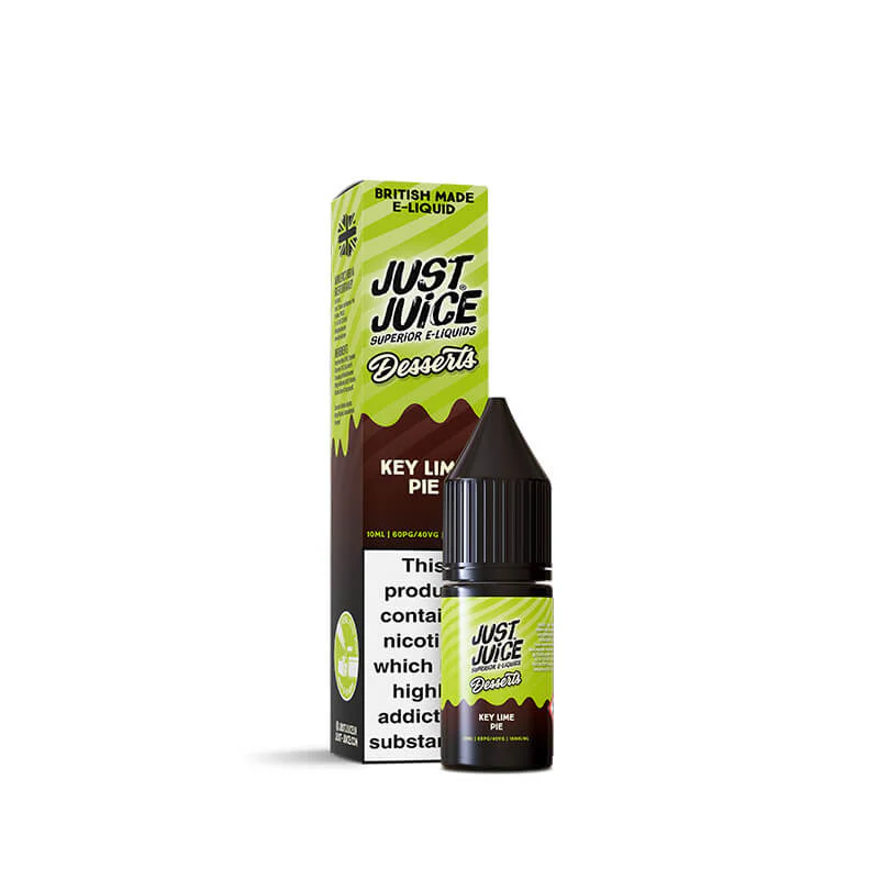 Just Juice Desserts Key Lime Pie 10ml Nic Salt E-Liquid - Image 2
