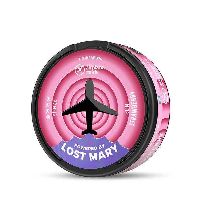 Lost Mary Airplane Mode Strawberry Nic Pouches - Image 3