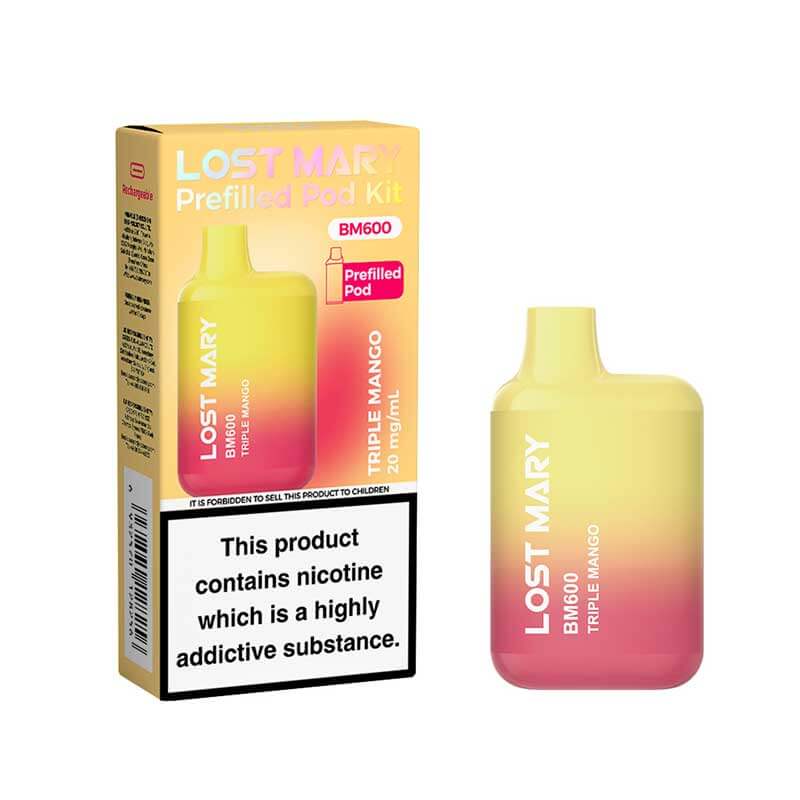 Lost Mary BM600 Prefilled Pod Vape Kit - Image 12