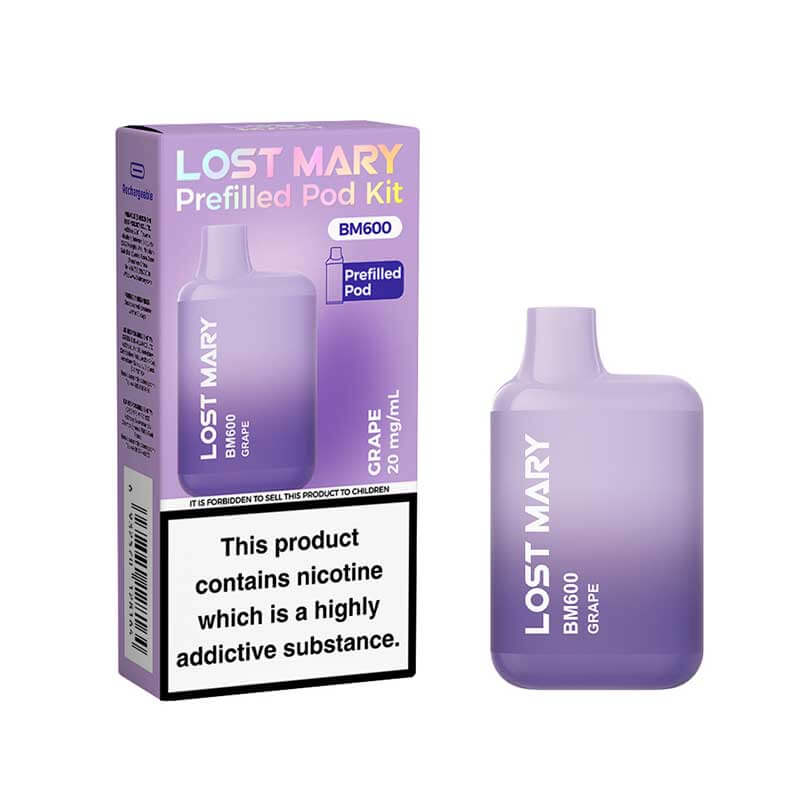 Lost Mary BM600 Prefilled Pod Vape Kit - Image 5