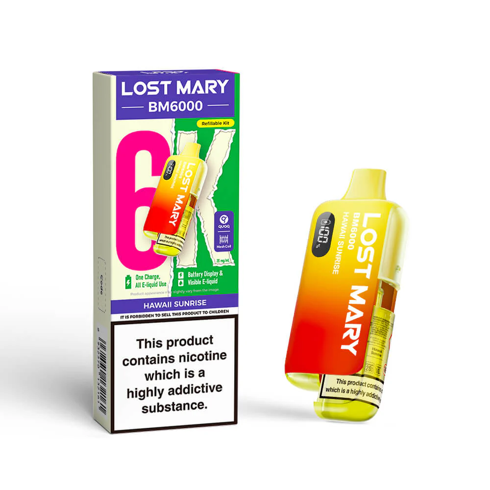 Lost Mary BM6000 Prefilled Pod Vape Kits - Image 10